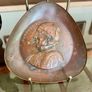 Vintage Harvard Villedieu Copper Pin Dish Trinket Dish Mid 20th Century Image 8