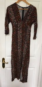 Stradivarius midi autumn dress