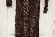 Stradivarius midi autumn dress