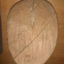 Primitive Holy Family Timber Carving Image 4