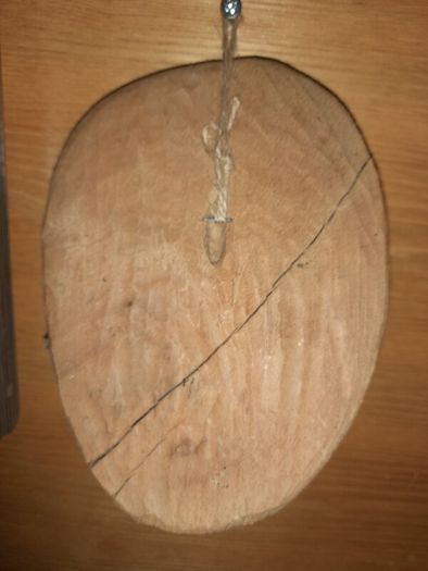 Primitive Holy Family Timber Carving