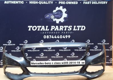 Mercedes-benz c class w205 2014-18 se front bumper