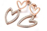 new heart earrings