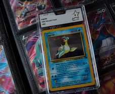 Lapras ! Holo Rare ! from Fossil Set ! PCA 9 ! Near Mint ! 1999 ! Graded Pokemon Card ! PSA !