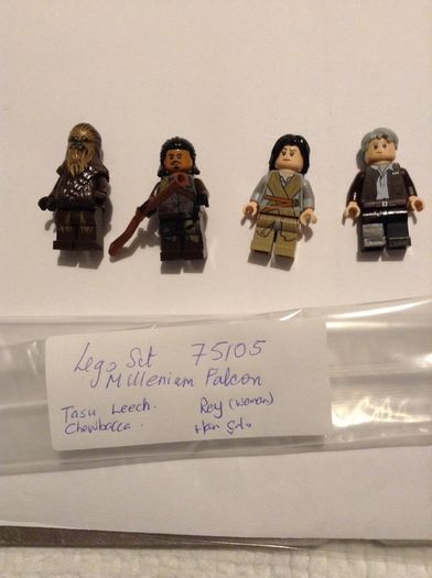 Lego Star Wars set 75105 minifigures