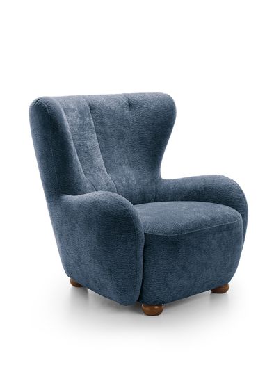 Tidepool Boucle Lounge Chair
