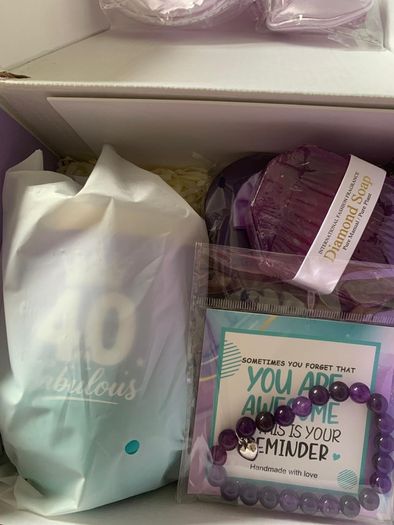 Brand New 40th Birthday Wellness Gift Set for Women.