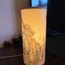 Bespoke Albioncourt Hare Printed Cylinder Lampshade [Great Condition] Image 5