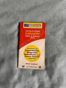 Essentials unfolded leaving certificate chemistry higher level and ordinary level book
