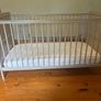 Baby cot bed & toddler bed with mattress Image 2