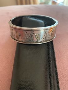Antique Silver Bangle