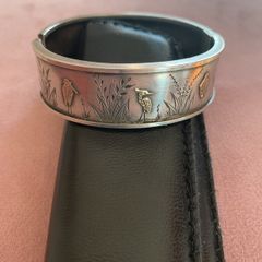 Antique Silver Bangle
