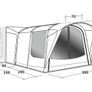 Outwell Waystone 240 Drive Away Van Awning New Image 7