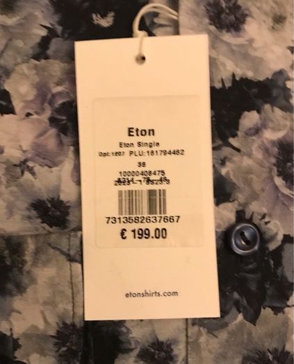 ETON  //  Floral Print Shirt