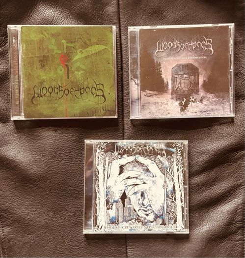 Woods of Ypres CDs, including rare Woods 4 album