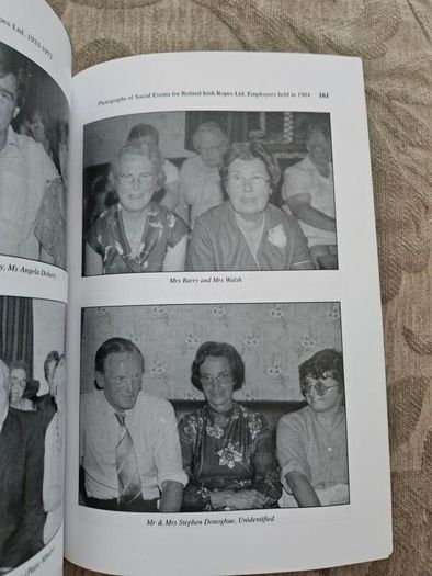 The Ropes. A History Of Irish Ropes Ltd 1933-1972. By Mary Ryan O'shea. First Edition Paperback In Good Condition.  See Photos For Same.