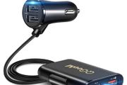 4 USB Car Charger 1 QC Port 3 2A