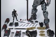 Threezero Exclusive FullMetal Ghost Shadow Blade Ninja Mecha Figure