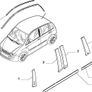 RH Front Door Moulding (Fiat Idea) Image 2