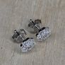 Ernest Jones Love & Life Sterling Silver Flower Necklace Earrings Set Boxed Image 7