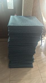 carpet tiles 20inches wide and long 150 of them
