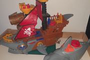 Pirate Ship &amp; Shark Toy Bundle imaginext