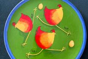 vintage Marks and Spencer decorative plate