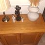 Traditional Wooden Storage Cabinet - Warm Oak Image 4