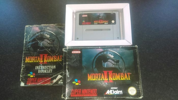 Super Nintendo Mortal Kombat 2