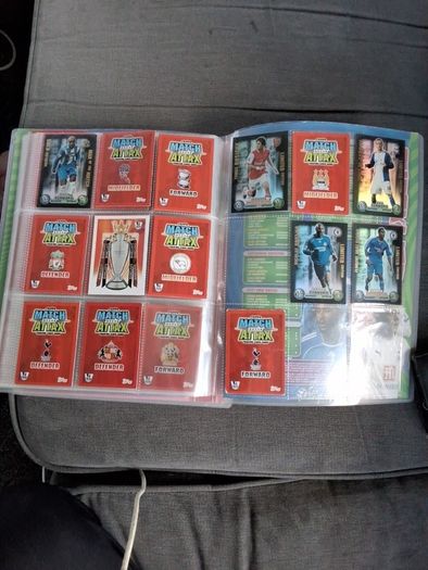 Match attax cards 07/08