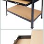 Work bench with drawer and storage Image 4