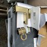 Brushed Gold Basin Mixer Image 2