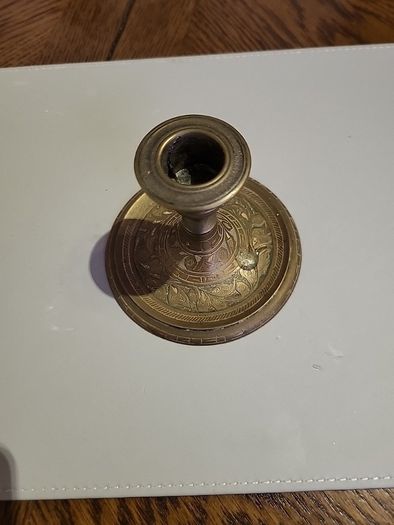 Candle holder brass