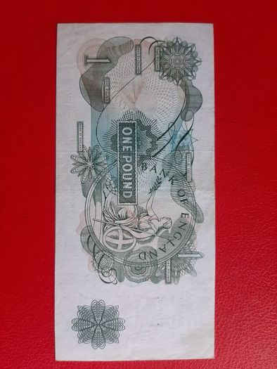 1970s Bank of England One Pound Note