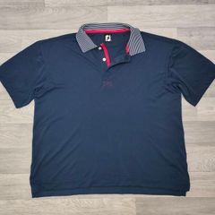 FootJoy FJ Golf Polo Shirt Mens Large Short