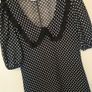 Women's polka dot midi dress Image 4