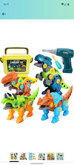 Dinosaur assembly toy