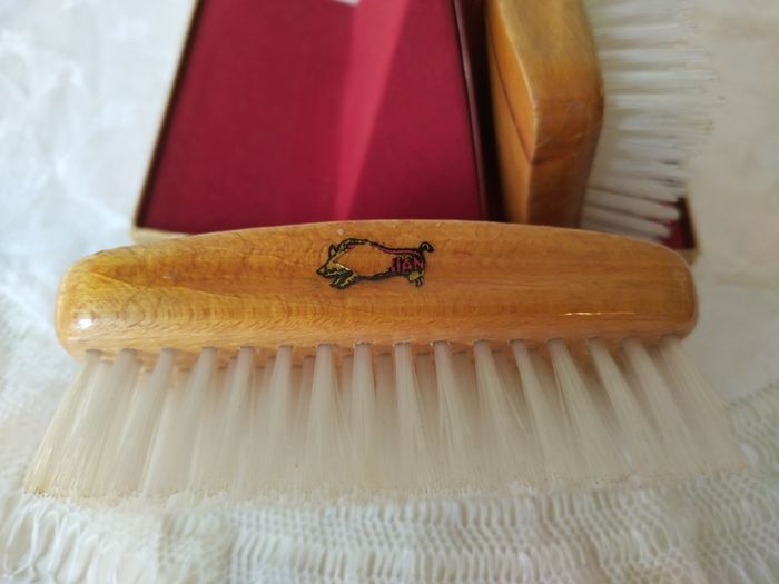 Vintage Clothes Brush Set