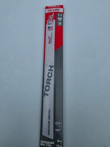 Milwaukee Sawzall Torch 300mm 18 TPI Metal Blades Pack of 5