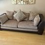 4 Seater Sofa+2 Seater sofa and Matching Footstool Image 2