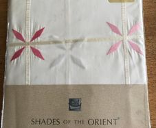 New Single Embroidered Duvet + Pillowcase