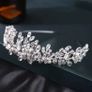 Wedding Bridal Headband, Rhinestone Crystal Tiara, Brides Wedding Tiara Image 3