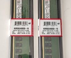 32GB DDR5 (2x16gb) Kingston 5600mt/s Memory