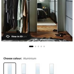 Large Mirror X 2 Ikea Hovet
