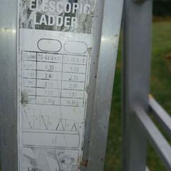 Stanley telescopic ladder