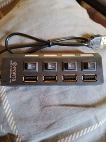 4 Port USB Tower
