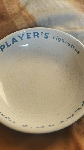 Old style palyers ash tray