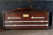 Vintage Long &amp; Co, Cork Snooker/Billiards Scoreboard