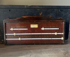 Vintage Long & Co, Cork Snooker/Billiards Scoreboard