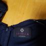 Ariella London beaded maxi dress navy 10 Image 5